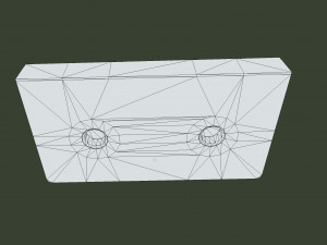 3D VHS - HighPoly and LowPoly version Modelo 3D