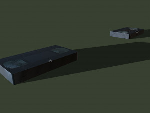 3D VHS - HighPoly and LowPoly version Modelo 3D