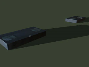 3D VHS - HighPoly and LowPoly version 3D Model