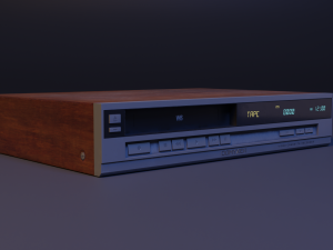 VHS Player - LowPoly 3D-Modell