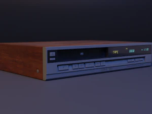 VHS Player - LowPoly 3D Model