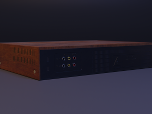 VHS Player - LowPoly 3D-Modell