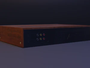 VHS Player - LowPoly 3D Model