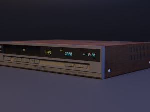 VHS Player - LowPoly 3D-Modell