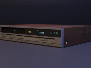 VHS Player - LowPoly 3D Model