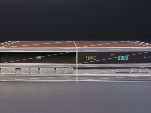VHS Player - LowPoly 3D-Modell