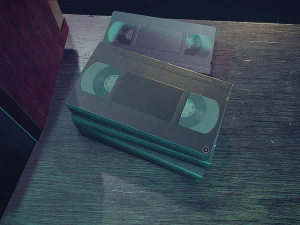 TV Set 80s Asset Low-poly 3D Model