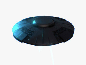 UFO - Animated 3D Model