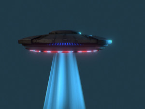 UFO - Animated 3D Model