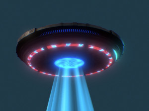 UFO - Animated 3D Model