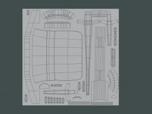 UFO - Animated 3D Model