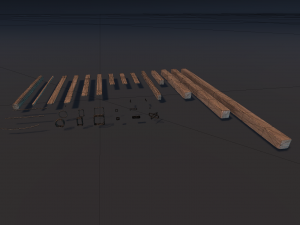 Modular Wood Construction Modelo 3D