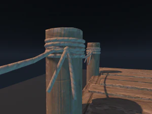Modular Wood Construction 3D Model