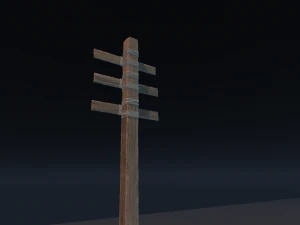 Modular Wood Construction 3D Model