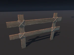 Modular Wood Construction 3D Model