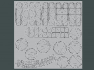 Medieval Laid Table Scene Asset 3D 모델