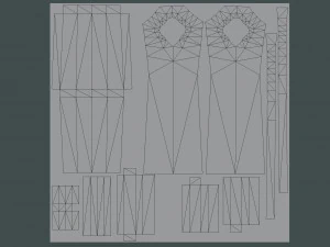 Medieval Laid Table Scene Asset 3D Model