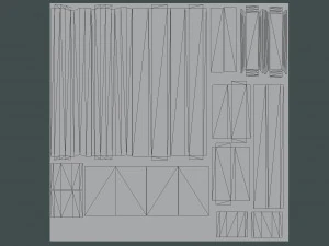 Medieval Laid Table Scene Asset 3D Model