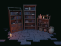 Medieval Bookcases Scene - Asset Modello 3D