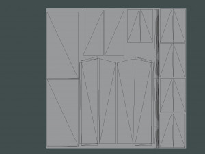 Medieval Bookcases Scene - Asset Modèle 3D