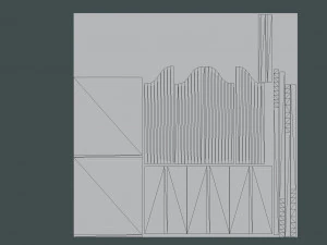 Medieval Bookcases Scene - Asset 3D Model