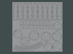 Medieval Burlap Sacks and other - Asset Modello 3D