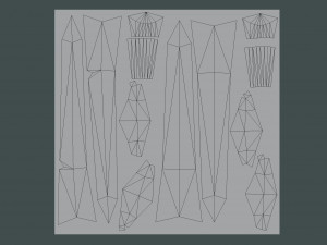 Medieval Burlap Sacks and other - Asset Modello 3D
