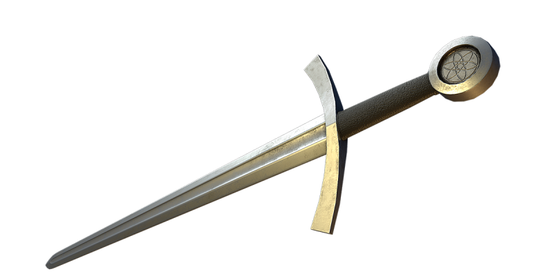 Medieval Sword 3Dモデル .c4d .max .obj .3ds .fbx .stl .blend 