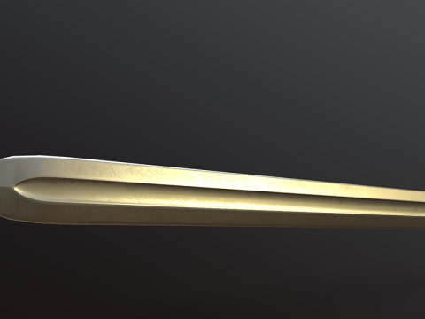 Medieval Sword 3Dモデル