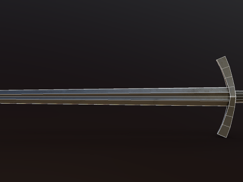 Medieval Sword 3Dモデル