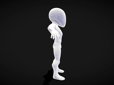 Male Base Stylized Body 3D Model