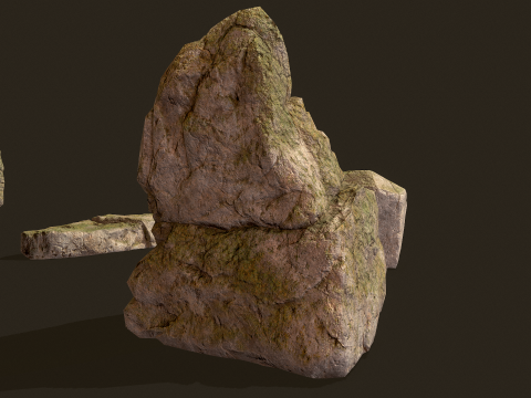 Realistic Rocks - Asset LowPoly 3D-Modell