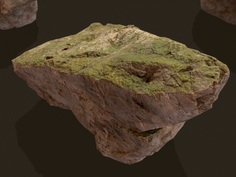 Realistic Rocks - Asset LowPoly 3D-Modell