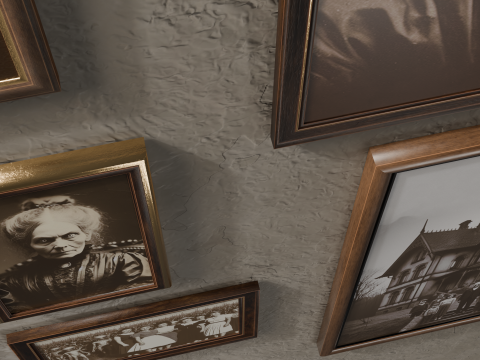 Modern Wall Pictures 3D-Modell