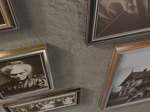 Modern Wall Pictures 3D-Modell
