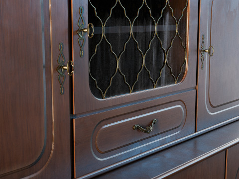 Buffet Hutch Modelo 3D