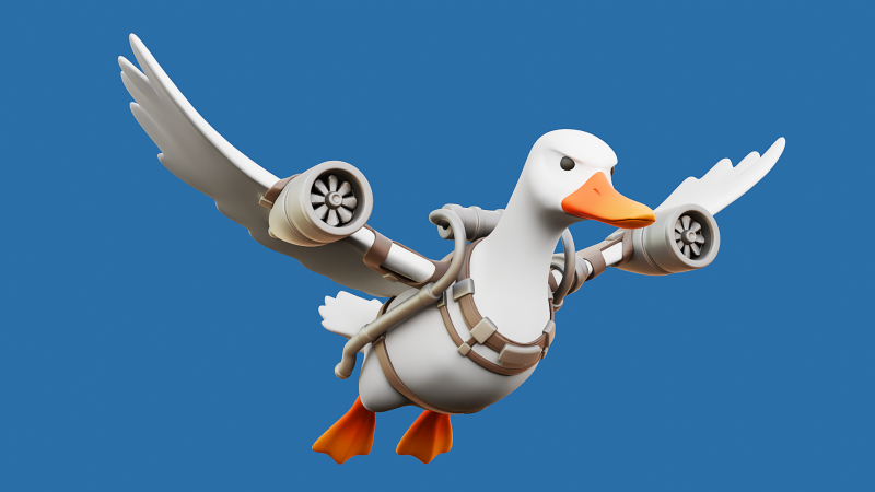 Bombardini Gusini - Brainrot Meme Model 3D .c4d .max .obj .3ds .fbx .stl .blend 