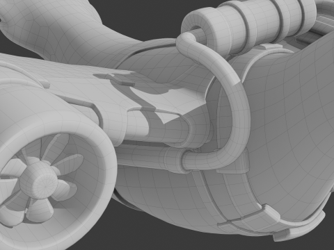 Bombardini Gusini - Brainrot Meme Model 3D