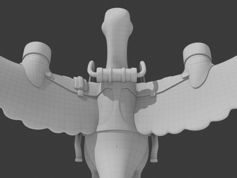 Bombardini Gusini - Brainrot Meme Model 3D