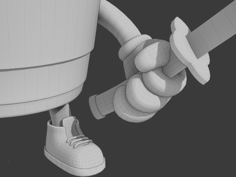 Cappuccino Assassino - Brainrot Meme Model 3D