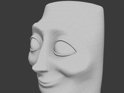 TungTung Sahur - Brainrot Meme Modelo 3D