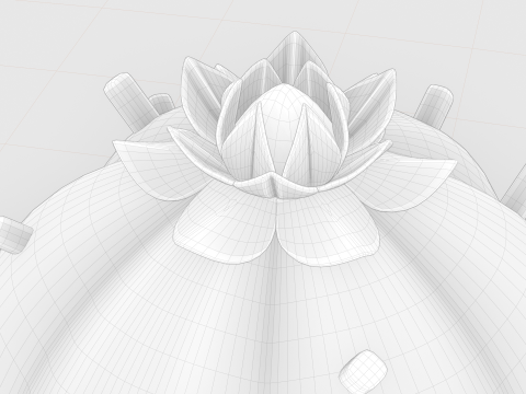Cute Cactus Model 3D