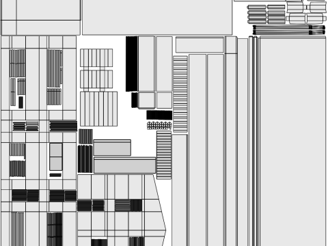 Immeuble résidentiel à deux étages Modèle 3D