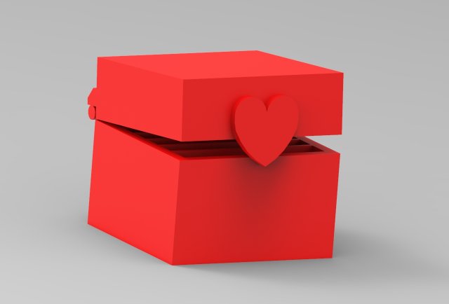 Secret condom box Modelo 3D .c4d .max .obj .3ds .fbx .stl .blend 