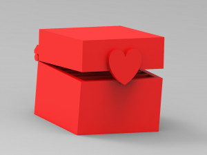 Secret condom box 3D Model