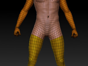 Paul Standing 3D Model
