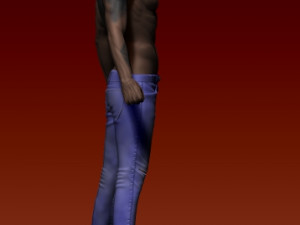 New Paul Standing Model 3D