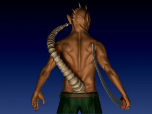 L'uomo del mare Modello 3D