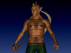 Man Sea Model 3D