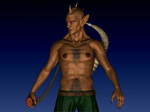 Man Sea 3D Model